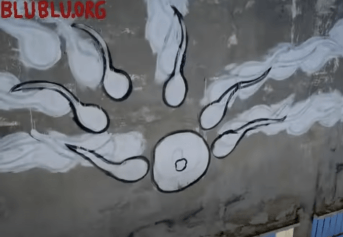 Using paint and stop frame animation, artist Blu has created an animated graffiti art video of the process of evolution